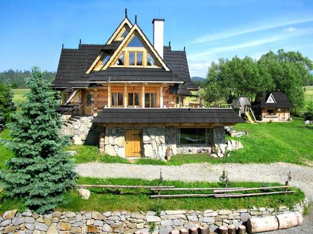 Шале Luxury Chalet Villa Gorsky Поронин-24