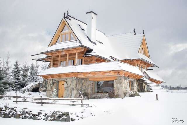 Шале Luxury Chalet Villa Gorsky Поронин-27